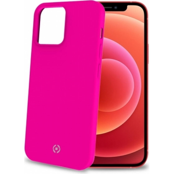 Celly Cromo Fluo Iphone 13 Pro Pink Backcover - (CROMO1008PKF)