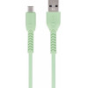 Maxlife Usb To Type C Data Cable 1m 3A Green - (MXUC-04CG)