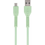 Maxlife Usb To Type C Data Cable 1m 3A Green - (MXUC-04CG)