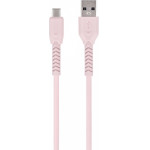 Maxlife Usb To Type C Data Cable 1m 3A Pink - (MXUC-04CP)