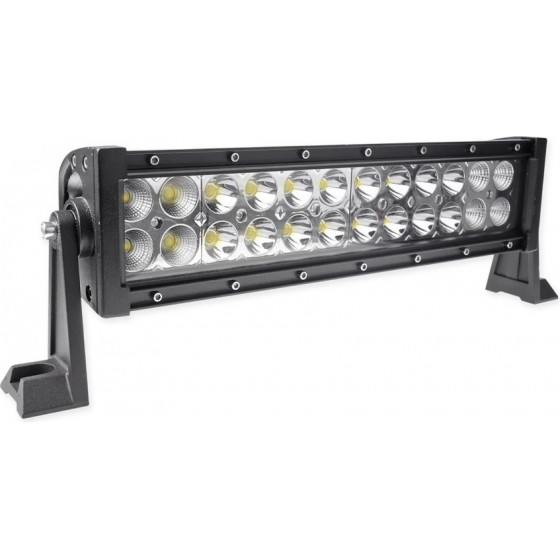 Amio ��������� �������� LIGHT BAR 9-36V 72W 7200lm 6000K EPISTAR 24LED 402x90x80mm ����� LED AWL23 - 1 ���. - (02437)