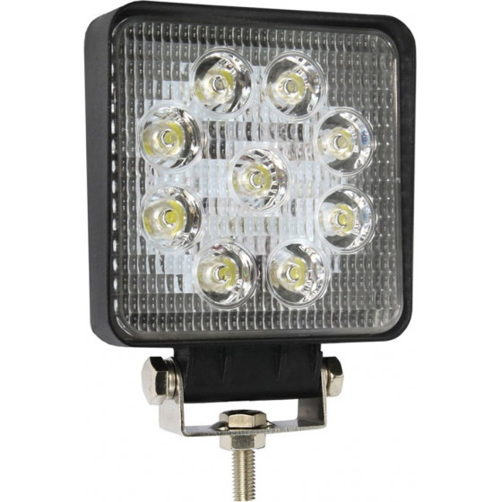 Amio ��������� �������� ���������� AWL03 FLAT 2200lm 9/60V - 27W - 6000K - 9 LED - 106x106x32mm - 1 ���. - (01614)