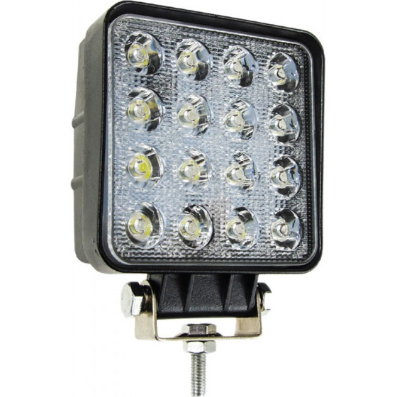 Amio ��������� �������� ���������� AWL05 FLAT 4000lm 9/60V - 48W -16 LED -108X108X57mm - 1 ���. - (01700)