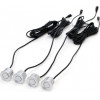 Amio ������� ������������� 12V 4 ����� ����� �22mm �� ����� LED - 1 ���. - (01564)