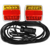 Amio ������� ���� ������� ��������� LED �� ������� 7pin 12V 100x95x37mm TLS03 - 2 ���. - (02141)