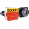 Amio ������� ���� ������� ��������� LED �� ������� 7pin 12V 100x95x37mm TLS03 - 2 ���. - (02141)