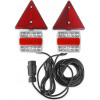 Amio ������� ���� ������� ��������� LED �� ������� ��� ������� 7pin 12V 240x140x37mm TLS02 - 2 ���. - (02140)