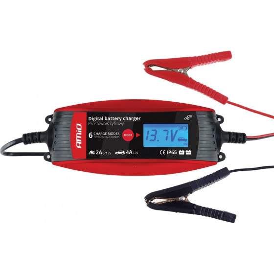 Amio ��������� ��������� 2A/4A LCD 6/12V 1.2-120Ah - 1 ���. - (02088)