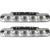 Amio ���� ������ DRL 12/24V 11,52W 10 LED 1000Lm 190x29x40mm - 2 ���. - (01523)