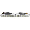 Amio ���� ������ DRL 12/24V 11,52W 10LED 1000Lm 160x25x52mm - 2 ���. - (01522)