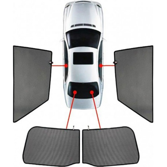 CarShades TOYOTA YARIS 5D 2017-2019 ����������� ����� - 4 ���. - (TOY-YARI-5-D)