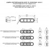 Horpol ��� �������������� 12/24V HOR78 6W 4LED 143x35mm ������� - (LDO2259)