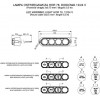 Horpol ��� �������������� 12/24V HOR78 6W 4LED 143x35mm ���� - (LDO2260)