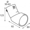 Lampa ���� ��������� TS-45 50-63mm - ���� 90 ������ - (60096)