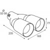 Lampa ���� ��������� TS-46 �32-50 - ����� ������� - (60097)