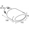 Lampa ���� ��������� TS-64 �38-58mm - (60112)