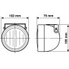 Lampa ��������� LUNAR 12V H3 55W 2���. - (72234)