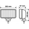 Lampa ��������� MAXTEL 12/24V H3 130W - (72210)