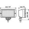 Lampa ��������� PROX 12V H3 55W ����� 1���. - (72348)