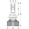 Lampa H8/H9/H11/H16 9-32V 6.500K 8.000lm 60W PGJ19-X HALO LED SERIE 6 STANDARD 8LED ZES 2���. LED KIT - (57786)
