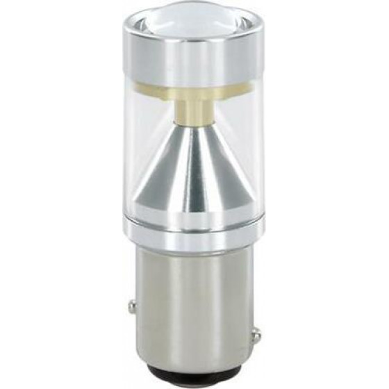 Lampa P21/5W 10-30V BAY15d 80/750lm �������� ����� ��������� MEGA-LED 54 CREE-LED BLISTER 1���. - (57883)