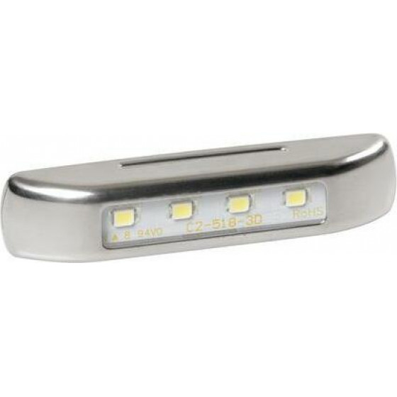 Lampa ��� ����� �������� 4LED ����� 12/24V 70x16x11mm ��������� 1���. - (41490)