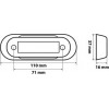 Lampa ��� �������� 4LED ����� - (41498)