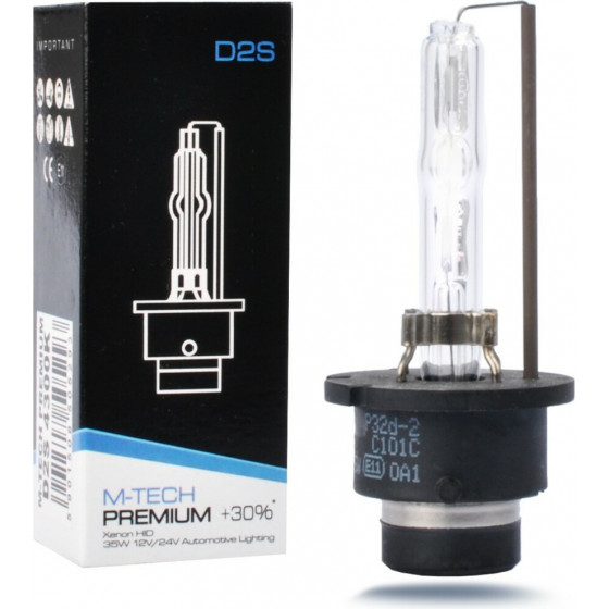 M-Tech D2S 4.300k 35W P32d-2 12/24V ������������ ����� PREMIUM 1���. - (ZMD2S43)