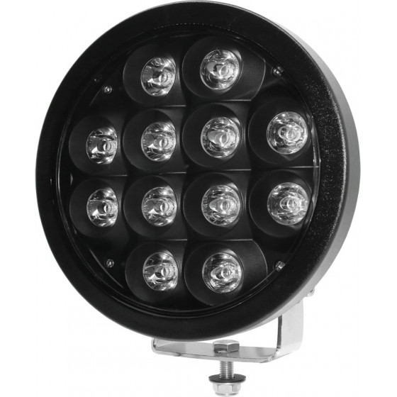 M-Tech ��������� DRIVING LIGHTS 10-48V 72W 7700lm 12 CREE LED x 6W 9 (220 x 92 x 240 mm) ���������� BLACK SERIES LED - (WLBC157)