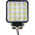 M-Tech ��������� �������� WORKING LAMPS FLOOD BEAM OSRAM LED 10-30V 48W 3600lm ���������� (110 x 110 x 72 mm) -1 TEM - (WLO13)