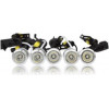 M-Tech �������� DAYLINE ������ 10LED (2 ������ X5 LED) HP 12V ����� ����� ������� - (LD825S)