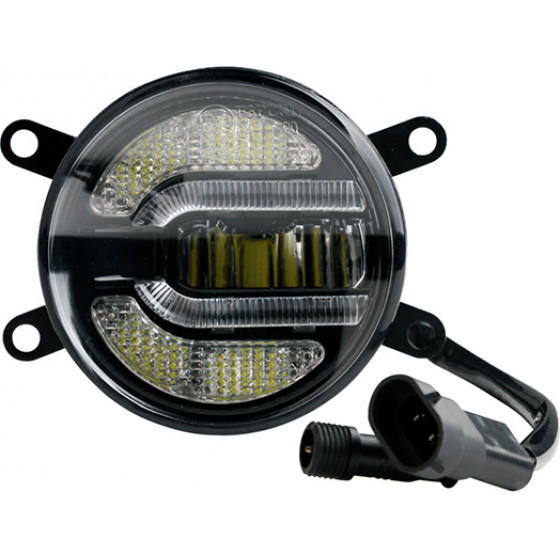 M-Tech DRL ��� ��� ������� 12V �������� DAYTIME ������ ��������� 90mm - (WLF201)