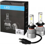 M-Tech H7 LED SET C6 9-32V 6.500K 10.000lm 4 X 10W ����� �� COB EPISTAR 1021 LED ��� ������������ - 2 ���. - (LSC7)