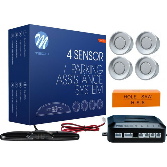 M-Tech ������� ������������� 12V �� 4 ���������� (�����) 21,5mm ��� SLIM ������� ����� (120 X 33 X 16mm) - (CP24S)