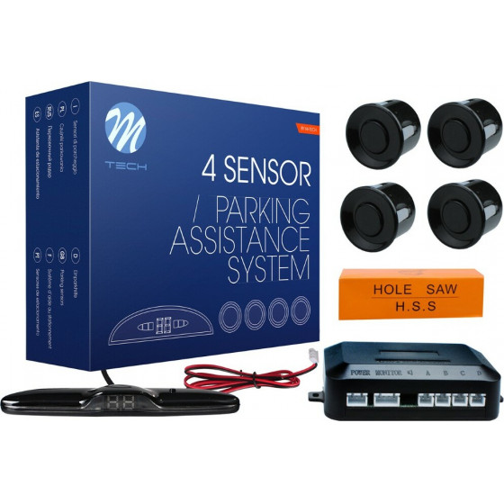 M-Tech ������� ������������� 12V �� 4 ���������� (�����) 21,5mm ��� SLIM ������� ����� (120 X 33 X 16mm) - (CP24B)