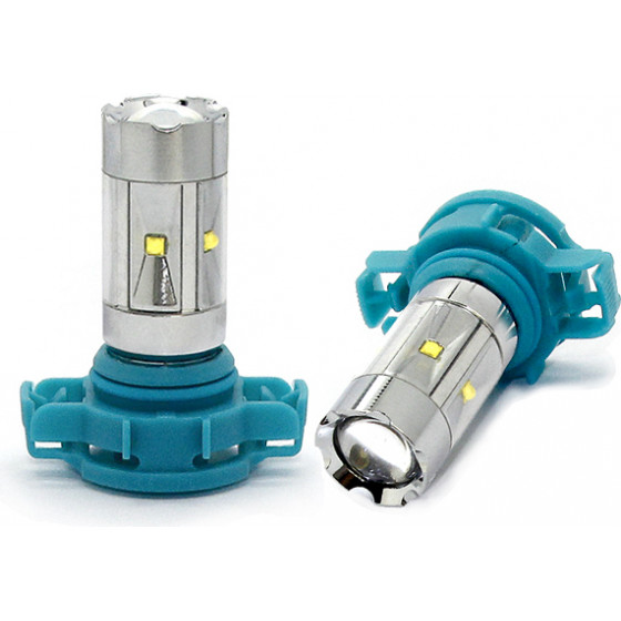 M-Tech PY24W 12/24V PGU20-4 7W LED 8xCREE PREMIUM ����� 1���. - (L415W)