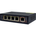 Folksafe PoE Ethernet Switch 4 Ports 10/100Mbps - (FS-S1004EP-E)