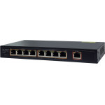 Folksafe PoE Ethernet Switch 8 Ports 10/100Mbps - (FS-S1008EP-E)