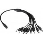 Folksafe splitter DC1F8M 1 ������ �� 8 �������� 5.5x2.1mm 4��� - (FS-DC1F8M)