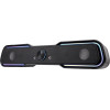 Powertech Gaming soundbar 2x 5W RMS 3.5mm RGB ����� - (PT-974)