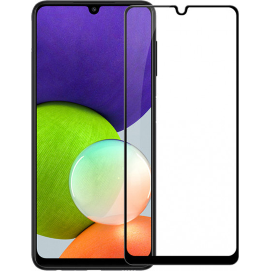 Powertech tempered glass 9H 5D ��� Samsung Galaxy A22 5G ����� - (TGC-0527)
