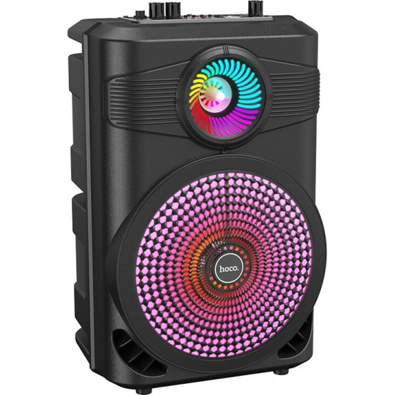 Hoco ������ ����� Wireless ����� V5.0 10W, 1800 mAh, FM, USB & AUX ����, Micro SD ��� ��������� - (BS46 Mature)