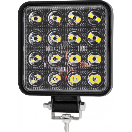 GloboStar PRO Series ��������� �������� - Working Light ��� ���������� & ������� LED CREE XBD 48W 4800lm DC 10-30V ��������� IP65 ����� ����� 6000K - (85409)