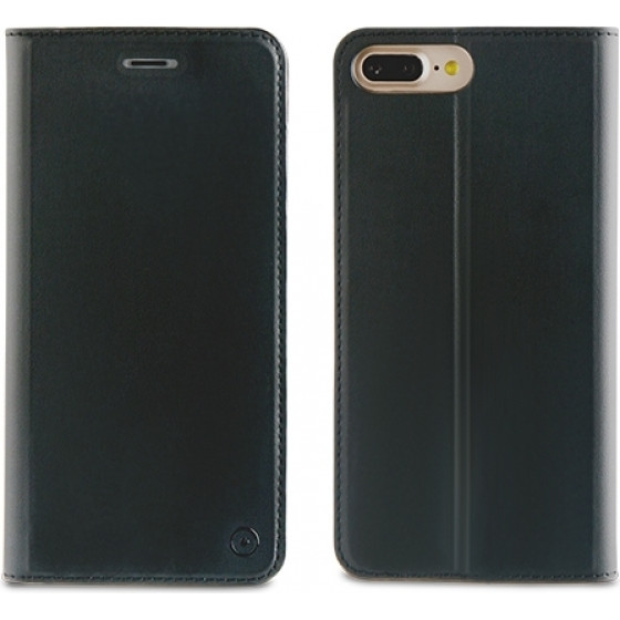 Muvit Leather Stand Book Apple Iphone 7 Plus / 8 Plus Black - (MUFLS0050)