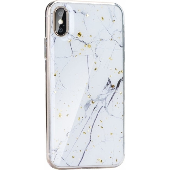 Senso Marble White Iphone 11 Pro Max (6.5) Backcover - (SM2IPHXIM)