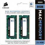 Corsair Mac Memory 8GB DDR3 SODIMM Memory Kit - (CMSA8GX3M2A1333C9)