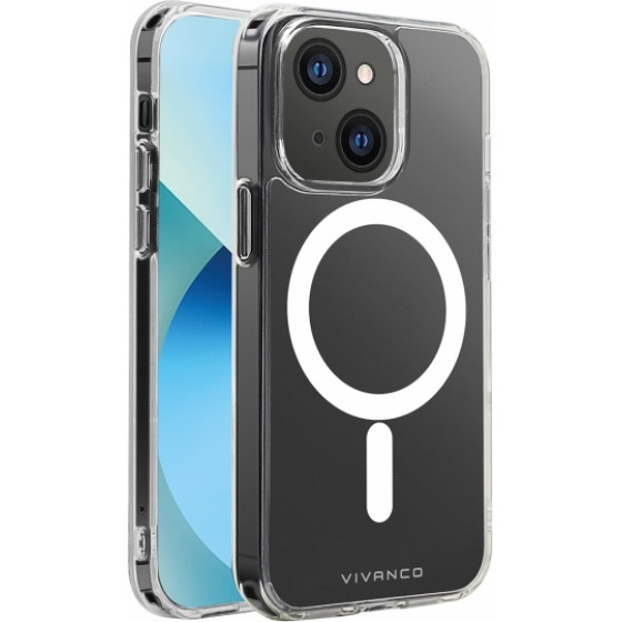 Vivanco Mag Steady Cover Iphone 13 Mini Transparent Backcover - (62838)