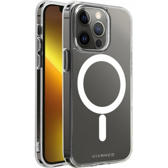 Vivanco Mag Steady Cover Iphone 13 Pro Max Transparent Backcover - (62902)