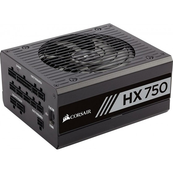 Corsair PSU HX 750 Watt 80 PLUS Fully Modular - (CP-9020137-EU)