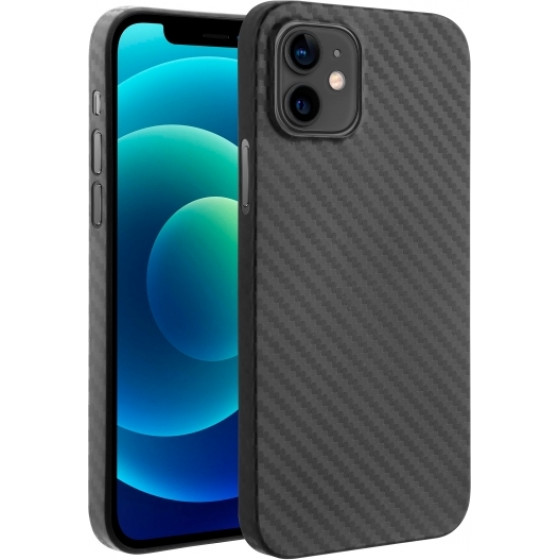 Vivanco Pure Cover Iphone 12 Mini carbon Backcover - (62795)